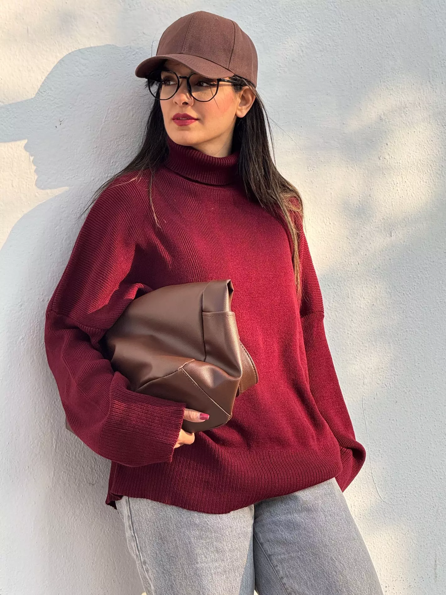 بافت یقه اسکی جورجینا